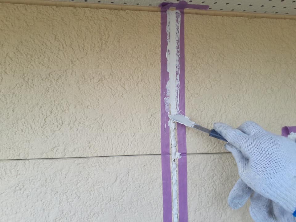 シーリングと外壁塗装